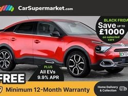 Red Used 2022 Citroën e-C4 Shine Hatchback | £13,197 (Fair price)