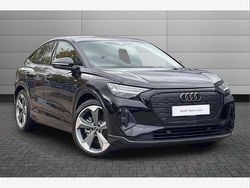 Black Used 2025 Audi Q4 Sportback e-tron Black Edition SUV | £39,995 (Super price)
