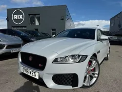 White Used 2016 Jaguar XF S Sedan | £13,950 (Fair price)