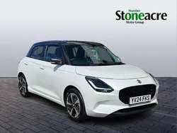 White Used 2024 Suzuki Swift Hatchback | £17,500 (Expensive)