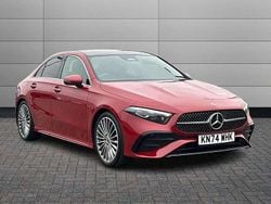 Red Used 2024 Mercedes A200 AMG Line Premium Plus Sedan | £27,490 (Fair price)