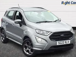 Solar silver Used 2022 Ford Ecosport ST-Line SUV | £12,899 (Fair price)