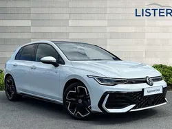 White New 2024 VW Golf VIII R-line Hatchback | £31,990 (Expensive)