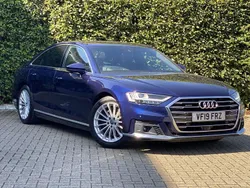 Blue Used 2019 Audi A8 S-Line Sedan | £26,999 (Fair price)