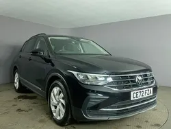 Black Used 2022 VW Tiguan S SUV | £19,499 (Good price)