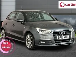 Grey Used 2015 Audi A1 Sportback S-Line Hatchback | £9,150 (Fair price)