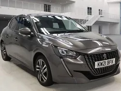 Grey Used 2021 Peugeot 208 Allure Premium Hatchback | £7,995