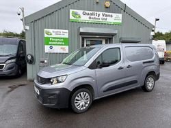 Grey Used 2022 Peugeot Partner Premium Van | £9,500 (Fair price)