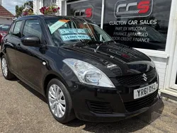 Black Used 2011 Suzuki Swift SZ3 Hatchback | £3,995