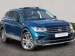 Blue Used 2022 VW Tiguan Elegance+ SUV | £24,995 (Fair price)
