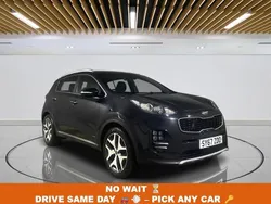 Black Used 2018 Kia Sportage GT-Line SUV | £11,049 (Good price)