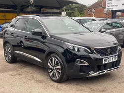 Black Used 2020 Peugeot 3008 Premium Hatchback | £14,249 (Fair price)
