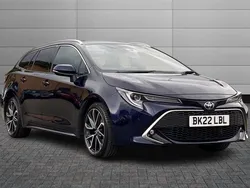 Obsidian blue Used 2022 Toyota Corolla Sport Estate | £21,695 (Fair price)