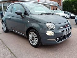 Grey Used 2018 Fiat 500 Lounge Hatchback | £6,890 (Fair price)