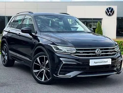 Black Used 2023 VW Tiguan R-line SUV | £29,499 (Fair price)