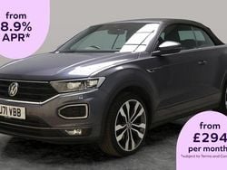 Grey Used 2021 VW T-Roc Cabriolet R-line Cabriolet | £20,260 (Good price)