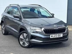 Graphite grey metallic Used 2023 Skoda Karoq SE Drive SUV | £16,695 (Fair price)