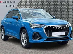 Blue Used 2022 Audi Q3 S-Line SUV | £24,905 (Good price)