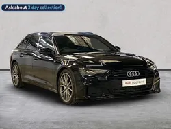 Black Used 2023 Audi A6 Advanced Estate | £37,754