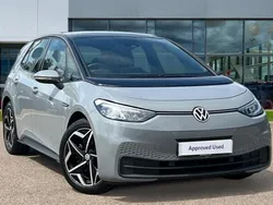 Moonstone grey black Used 2021 VW ID.3 Pro Performance Hatchback | £15,255 (Good price)