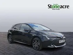 Black New 2025 Toyota Corolla Sport Hatchback | £26,495 (A bit pricey)