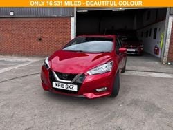 Red Used 2018 Nissan Micra N-Connecta Hatchback | £9,295 (Fair price)