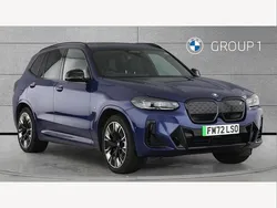Blue Used 2022 BMW iX3 M Sport SUV | £34,490 (A bit pricey)