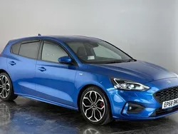 Blue Used 2019 Ford Focus ST-Line X Hatchback | £12,500 (Good price)