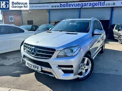 Silver Used 2012 Mercedes ML350 SUV | £8,999 (Fair price)