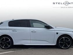 White Used 2024 Peugeot e-308 GT Hatchback | £22,313 (Fair price)
