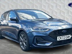Blue Used 2022 Ford Focus ST-Line Hatchback | £16,195 (Fair price)