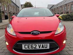 Red Used 2012 Ford Fiesta Zetec Hatchback | £4,300 (Fair price)