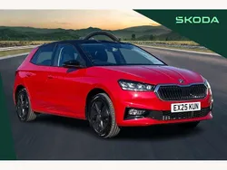 Velvet red Used 2025 Skoda Fabia Design Edition Hatchback | £19,990 (A bit pricey)