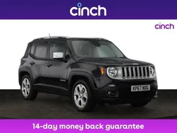 Black Used 2017 Jeep Renegade Limited SUV | £9,999 (Fair price)
