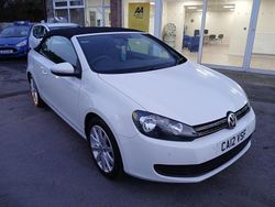 White Used 2012 VW Golf Cabriolet SE Cabriolet | £4,495 (Fair price)