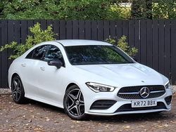 White Used 2023 Mercedes CLA220 AMG Line Premium Sedan | £27,498 (Fair price)