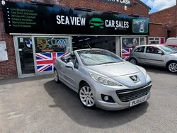 Silver Used 2010 Peugeot 207 CC Allure Cabriolet | £2,495 (Fair price)