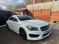 White Used 2015 Mercedes CLA220 AMG Sedan | £6,990 (Good price)