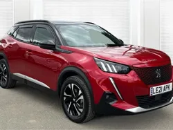 Red Used 2021 Peugeot e-2008 GTi SUV | £14,290 (Fair price)