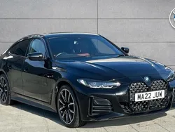 Black Used 2022 BMW 420 Gran Coupé M Sport Coupe | £27,895