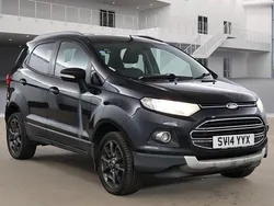 Black Used 2014 Ford Ecosport Titanium SUV | £3,072 (Fair price)