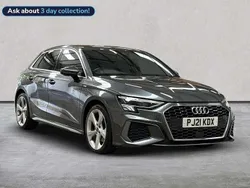 Grey Used 2021 Audi A3 S-Line Hatchback | £18,759 (Fair price)