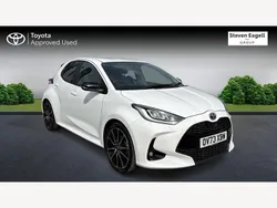 White Used 2023 Toyota Yaris Hybrid Sport Hatchback | £17,405 (Fair price)