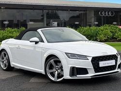 White Used 2022 Audi TT Roadster S-Line Cabriolet | £26,450 (Good price)