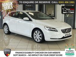 White Used 2018 Volvo V40 Inscription Estate | £11,970 (Fair price)