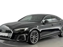 Black Used 2022 Audi A5 Sportback S-Line Sedan | £24,520 (Fair price)