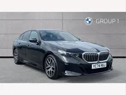 Black Used 2024 BMW 520 M Sport Sedan | £38,940 (Fair price)