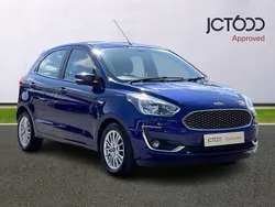 Blue Used 2018 Ford Ka Plus Zetec Hatchback | £7,288 (Fair price)