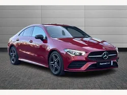 Red Used 2022 Mercedes CLA200 Executive Coupe | £27,351 (A bit pricey)