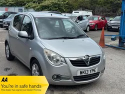 Silver Used 2013 Vauxhall Agila Hatchback | £2,989 (Fair price)